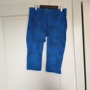 Danskin medium blue & black workout pants
